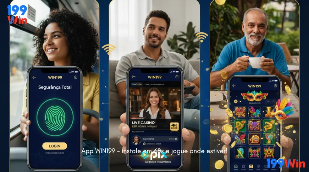 App WIN199 - instale em 60s e jogue onde estiver!