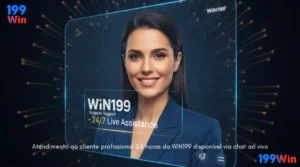 Atendimento ao cliente profissional 24 horas da WIN199 disponível via chat ao vivo
