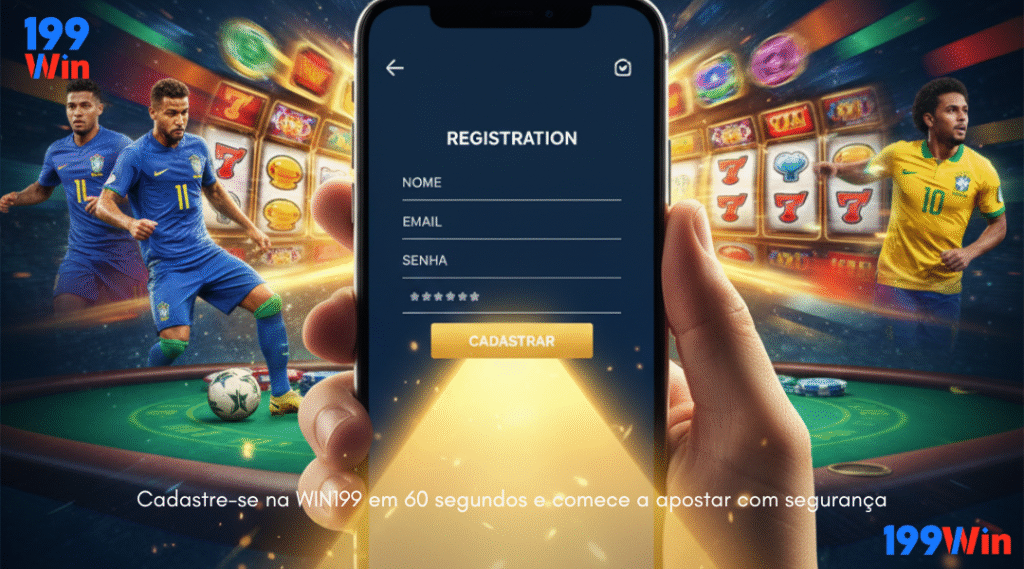Cadastre-se na WIN199 em 60 segundos e comece a apostar com segurança
