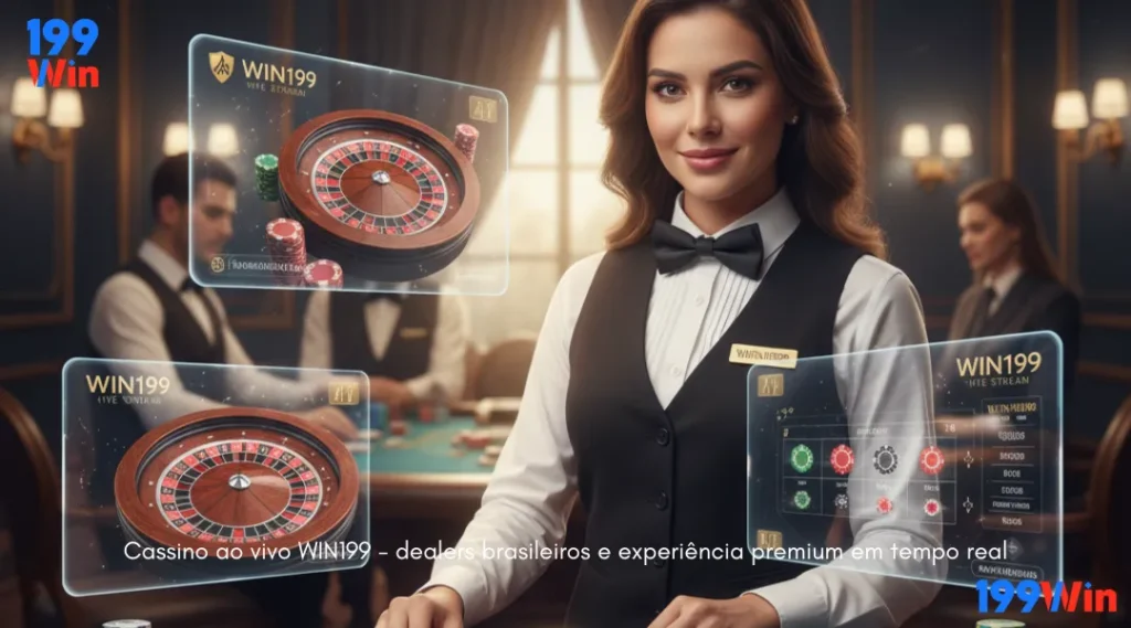 Cassino ao vivo WIN199 - dealers brasileiros e experiência premium em tempo real