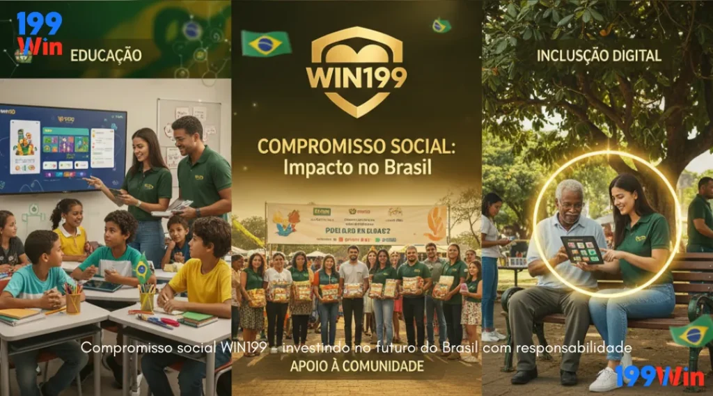 Compromisso social WIN199 - investindo no futuro do Brasil com responsabilidade