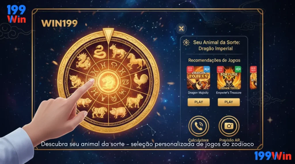 Descubra seu animal da sorte - seleção personalizada de jogos do zodíaco