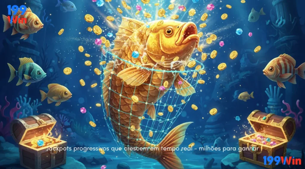 Jackpots progressivos que crescem em tempo real - milhões para ganhar