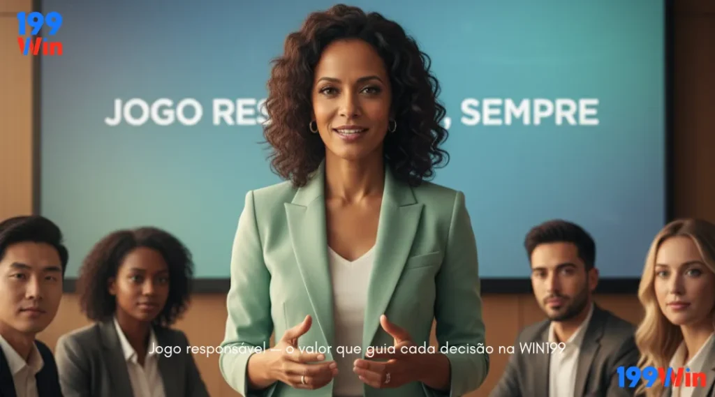 Jogo responsável — o valor que guia cada decisão na WIN199