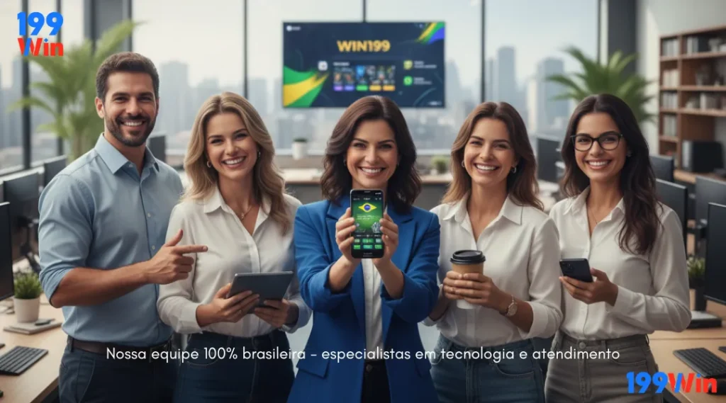 Nossa equipe 100% brasileira - especialistas em tecnologia e atendimento