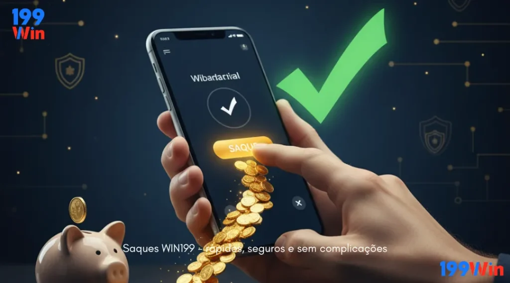 Saques WIN199 - rápidos, seguros e sem complicações