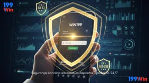 Segurança bancária em todos os depósitos - proteção 24_7