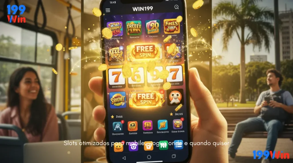 Slots otimizados para mobile - jogue onde e quando quiser