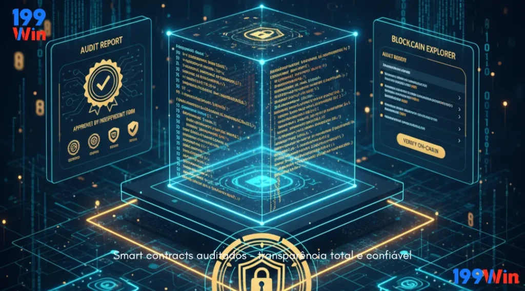 Smart contracts auditados - transparência total e confiável