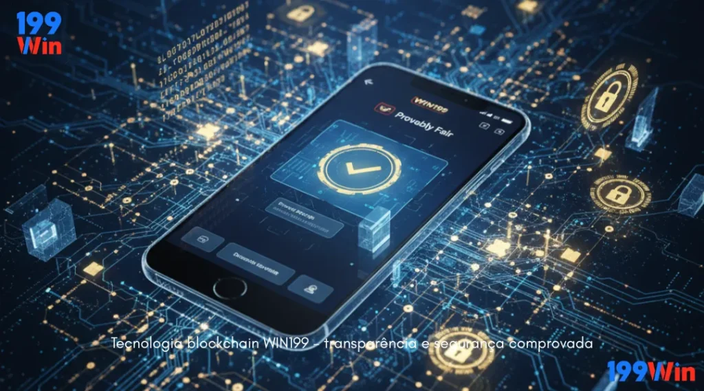 Tecnologia blockchain WIN199 - transparência e segurança comprovada